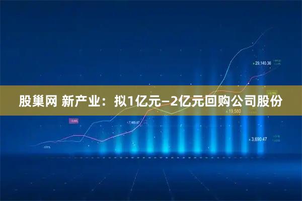 股巢网 新产业：拟1亿元—2亿元回购公司股份